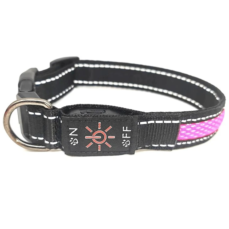 LED Dog Collar with USB Rechargeable 5